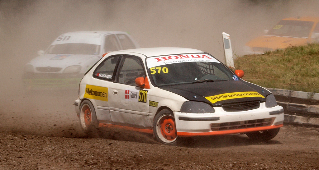 Efter flotte resultater i Folke Race har Rasmus Vorre præsteret et fornuftigt skifte til Rally Cross